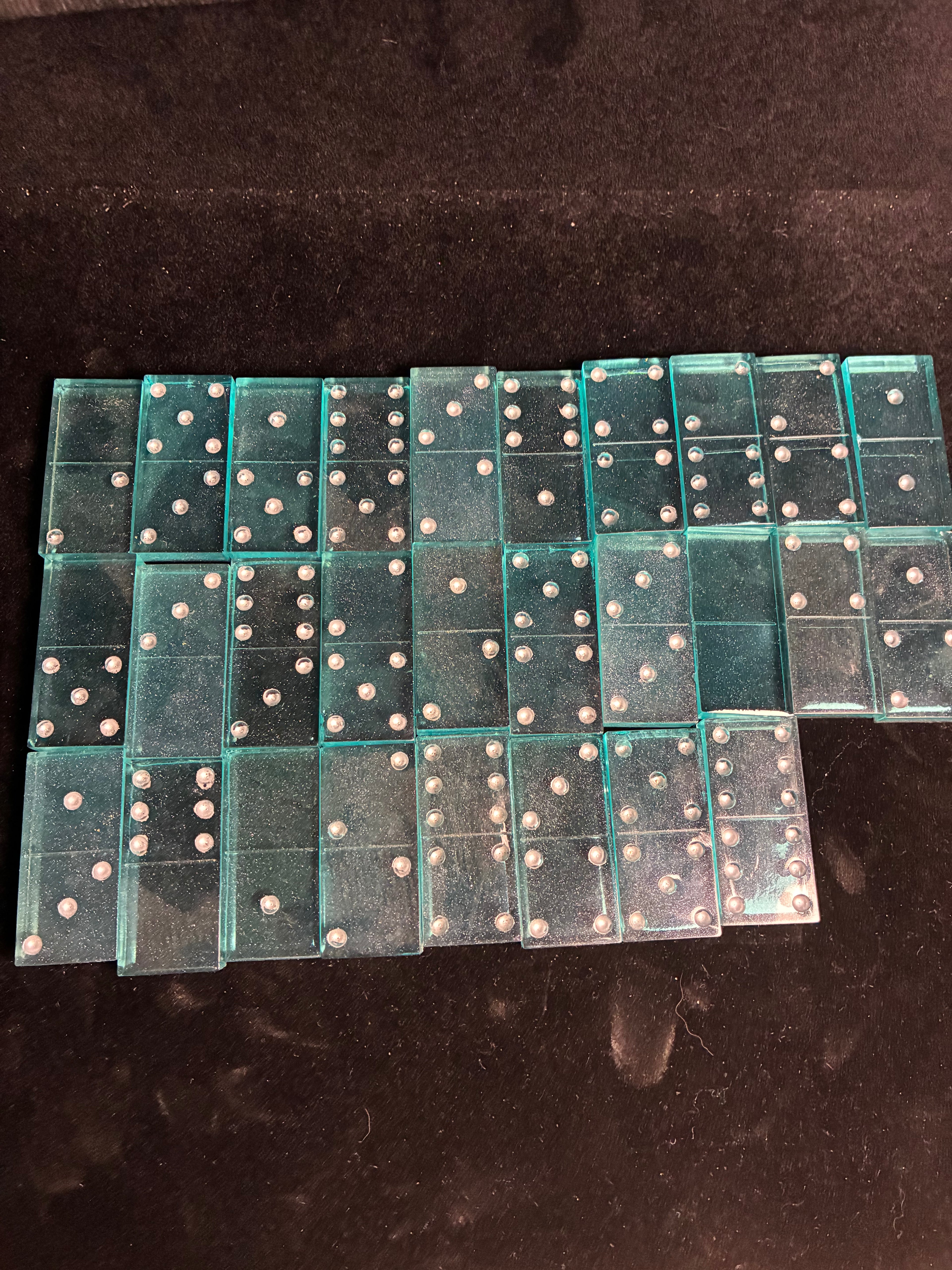 Jeux de dominos bleu LES MERVEILLES DE SONIA