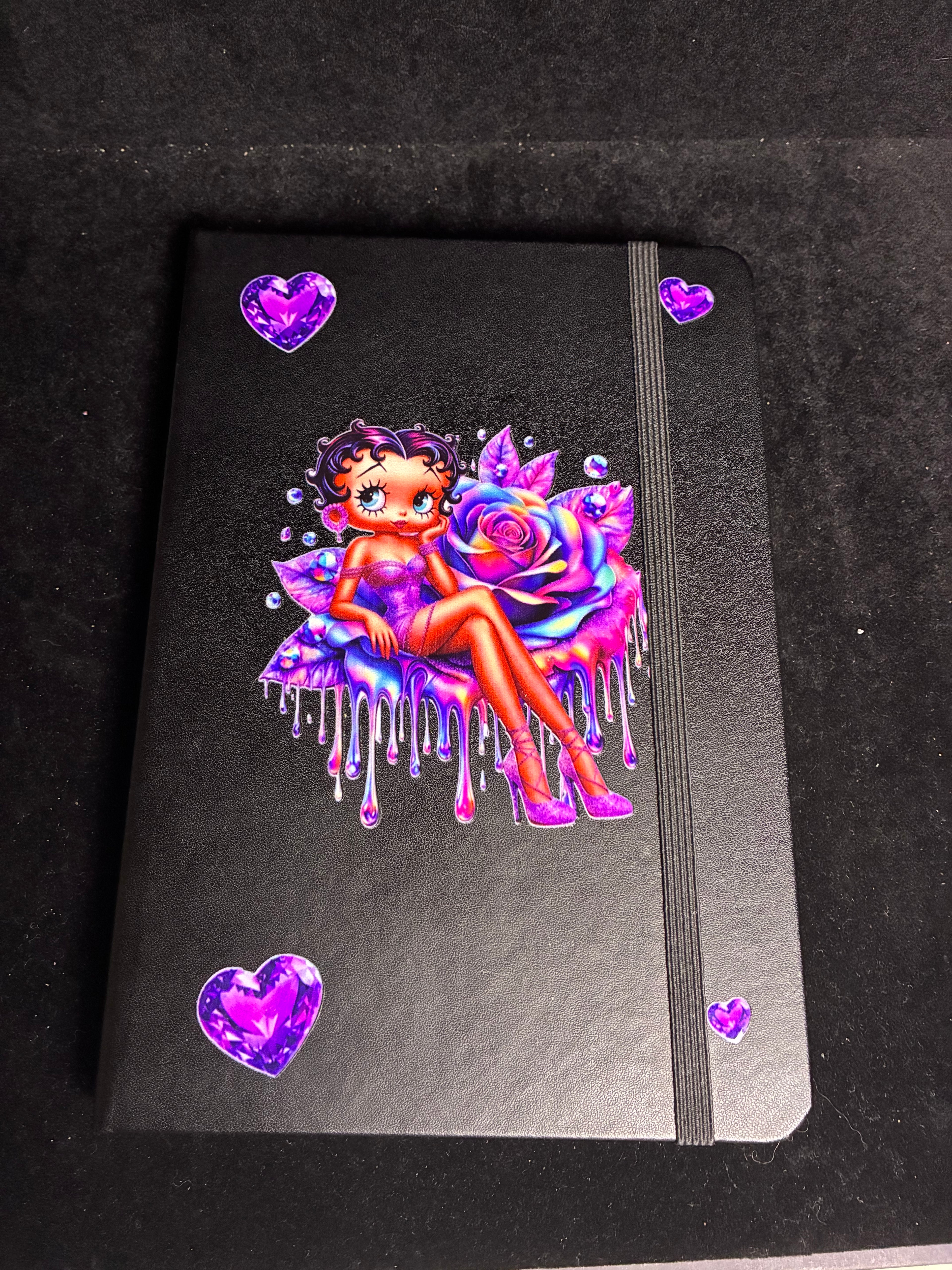 Cahier Betty boop 120 pages avec ligne LES MERVEILLES DE SONIA