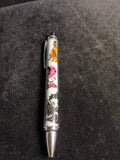 Stylo Betty boop jaune rouge noir LES MERVEILLES DE SONIA