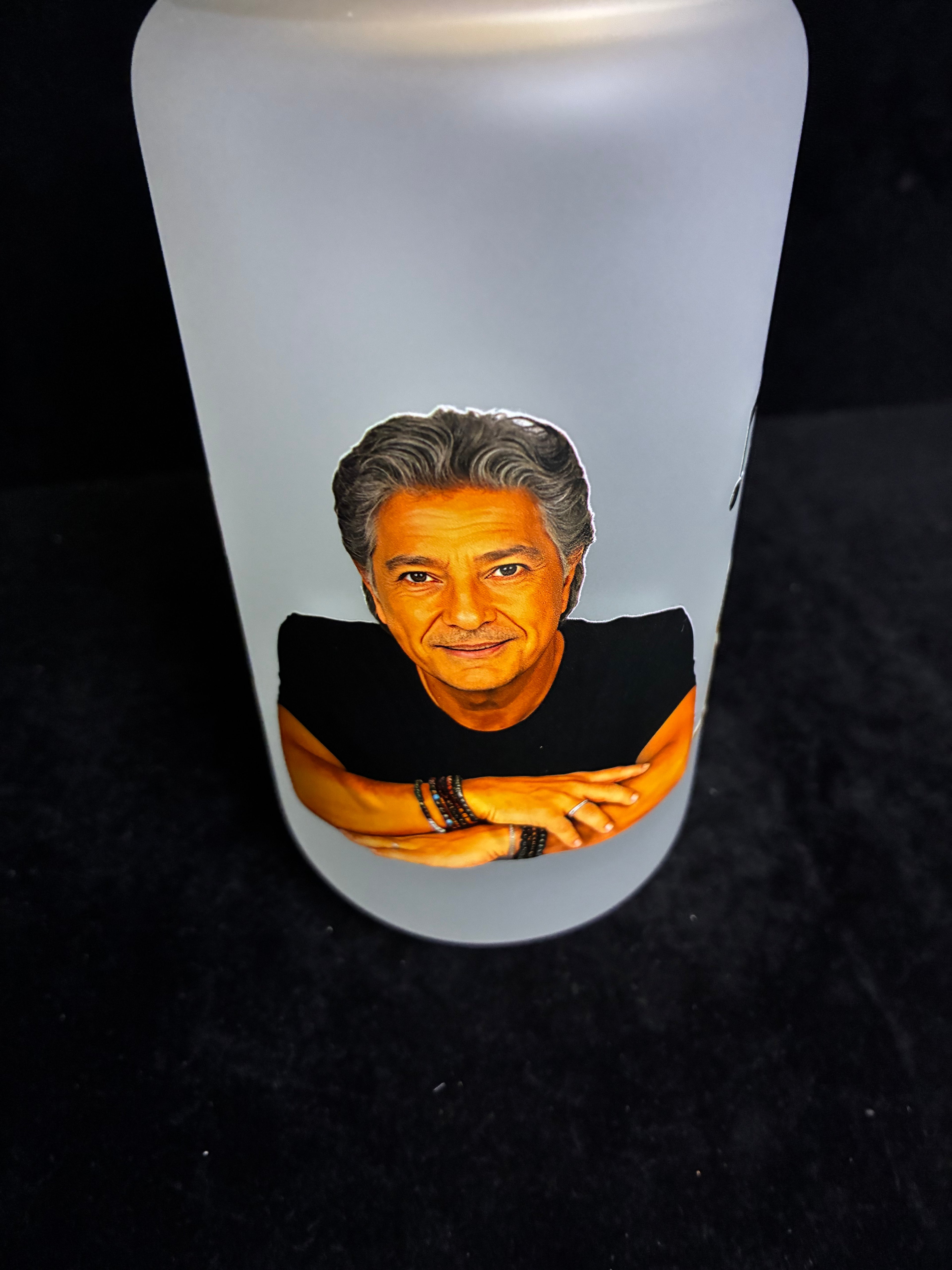 Verre givré Frédéric François paille en verre LES MERVEILLES DE SONIA