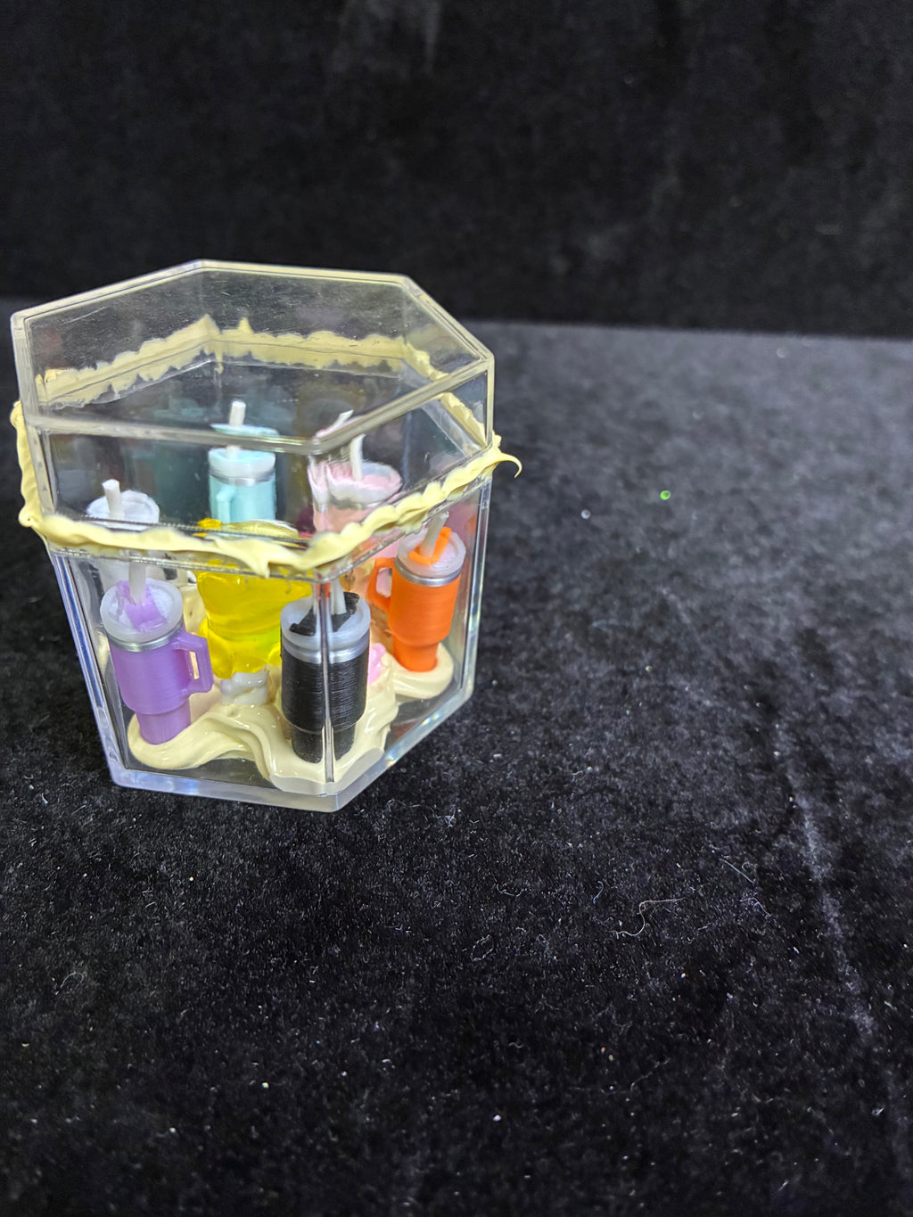 Boîte hexagonale tumblers LES MERVEILLES DE SONIA