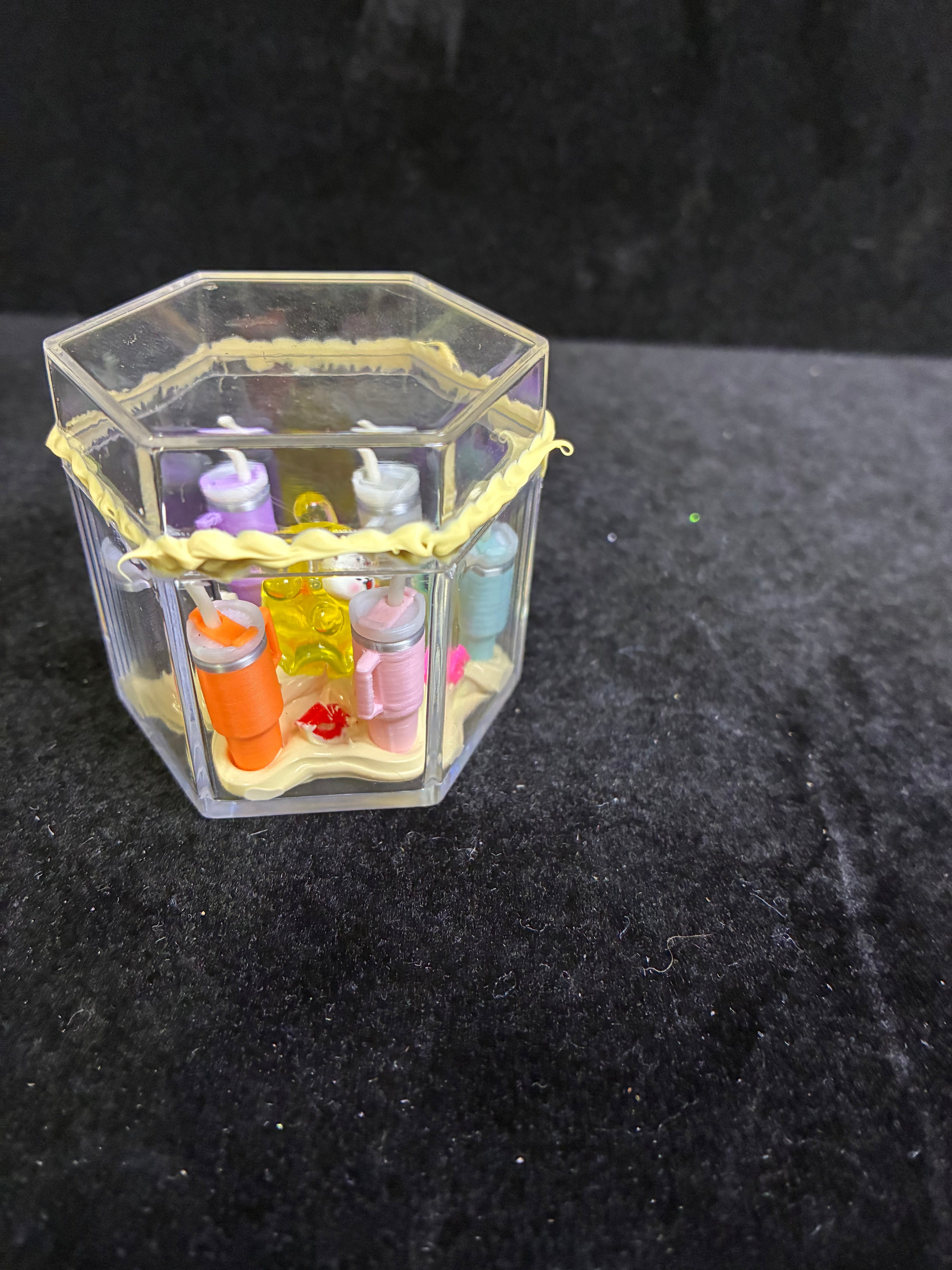 Boîte hexagonale tumblers LES MERVEILLES DE SONIA