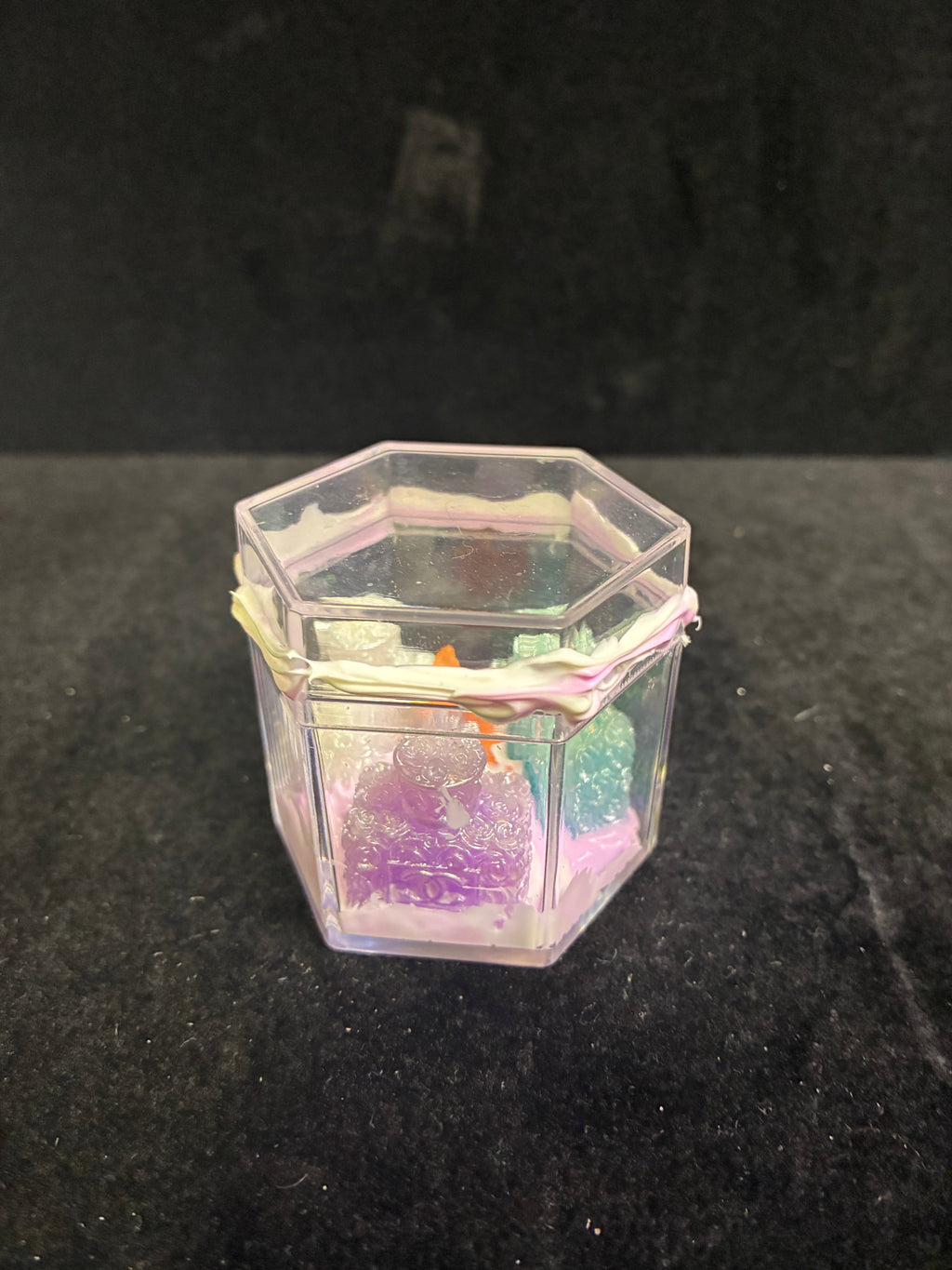 Boîte hexagonale parfums LES MERVEILLES DE SONIA