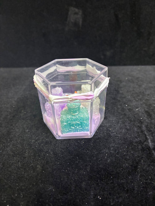 Boîte hexagonale parfums LES MERVEILLES DE SONIA