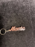 Porte clé mamie rouge résine LES MERVEILLES DE SONIA