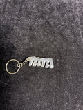 Porte clé tata pailletée résine LES MERVEILLES DE SONIA