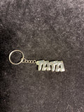 Porte clé tata pailletée résine LES MERVEILLES DE SONIA