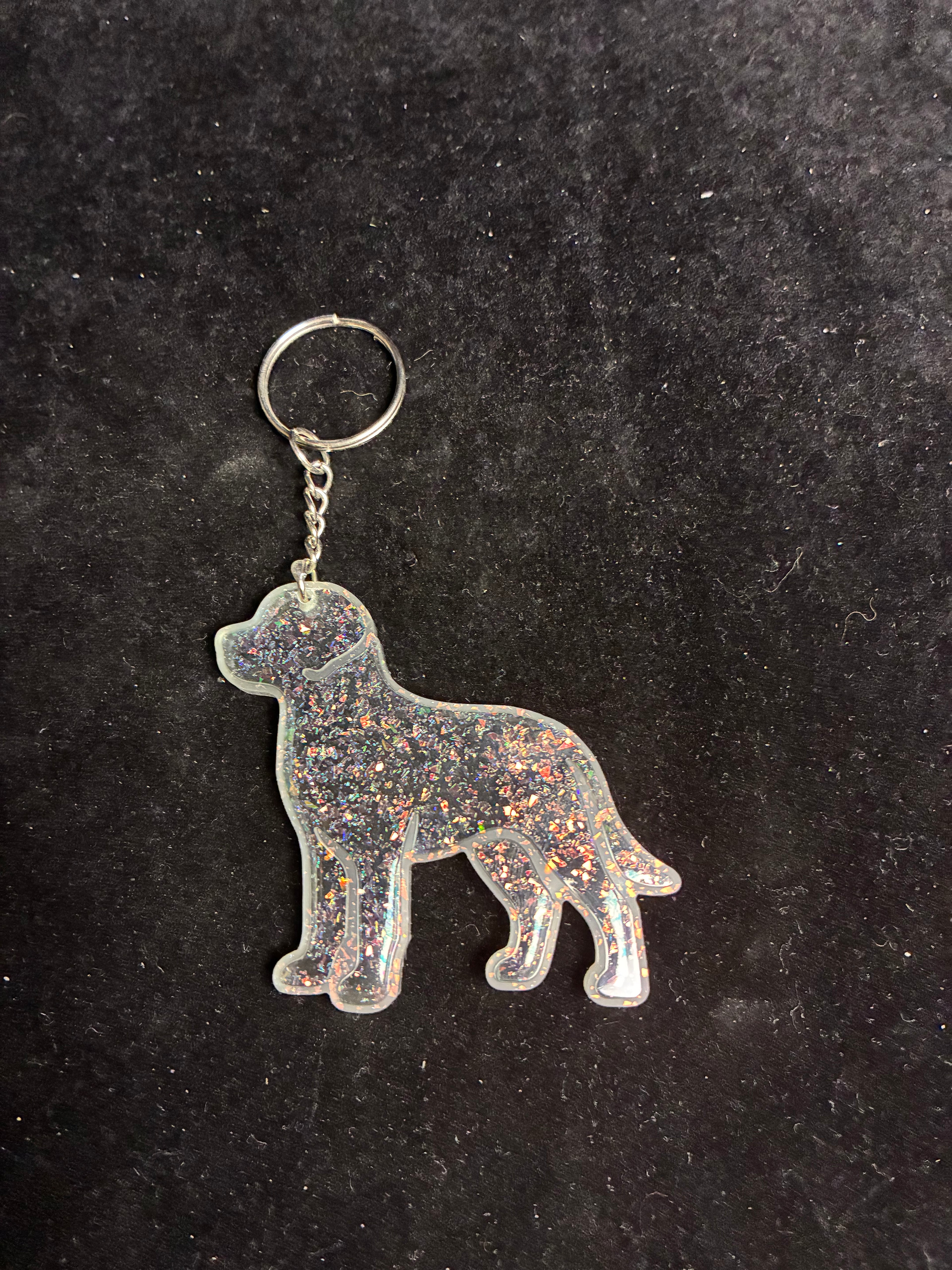 Porte clé chien LES MERVEILLES DE SONIA