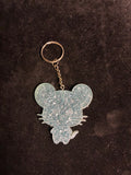 Porte clé souris bleu LES MERVEILLES DE SONIA