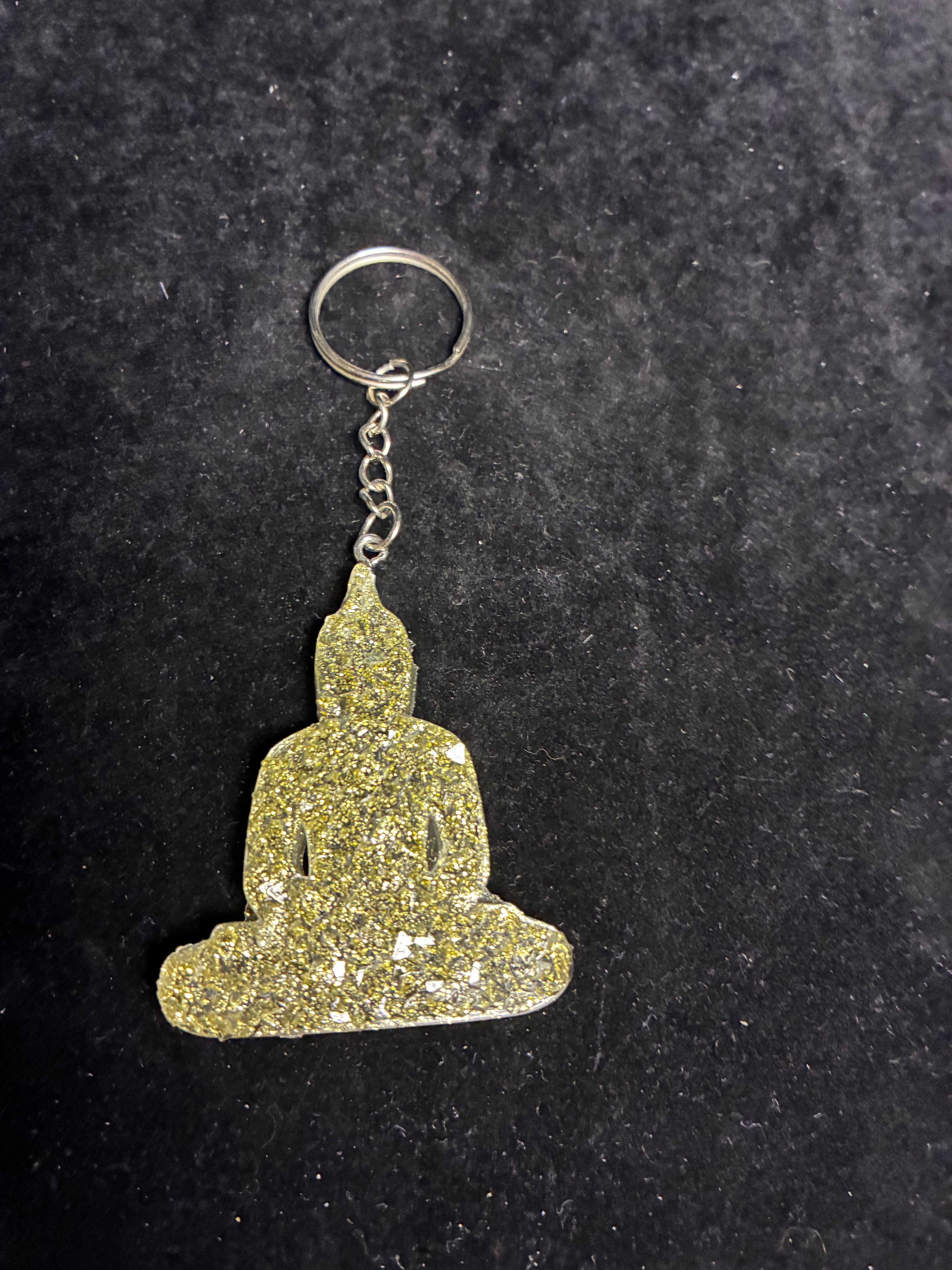 Porte clé bouddha doré LES MERVEILLES DE SONIA