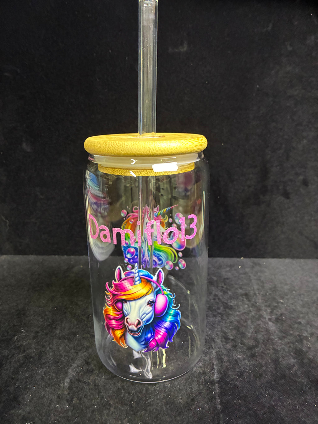 Verre damiflo LES MERVEILLES DE SONIA