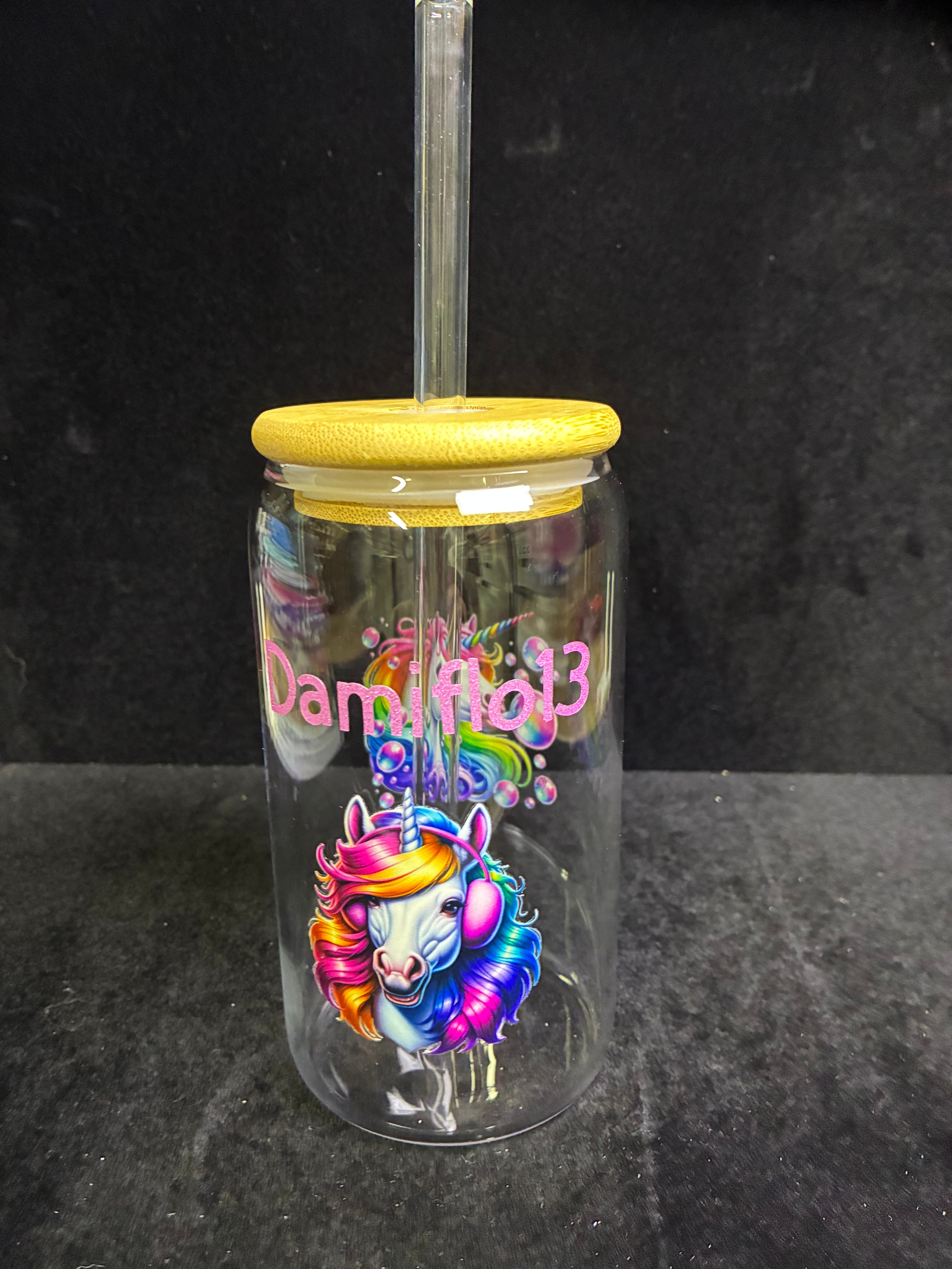 Verre damiflo LES MERVEILLES DE SONIA