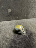 Skull petit noir et doré LES MERVEILLES DE SONIA
