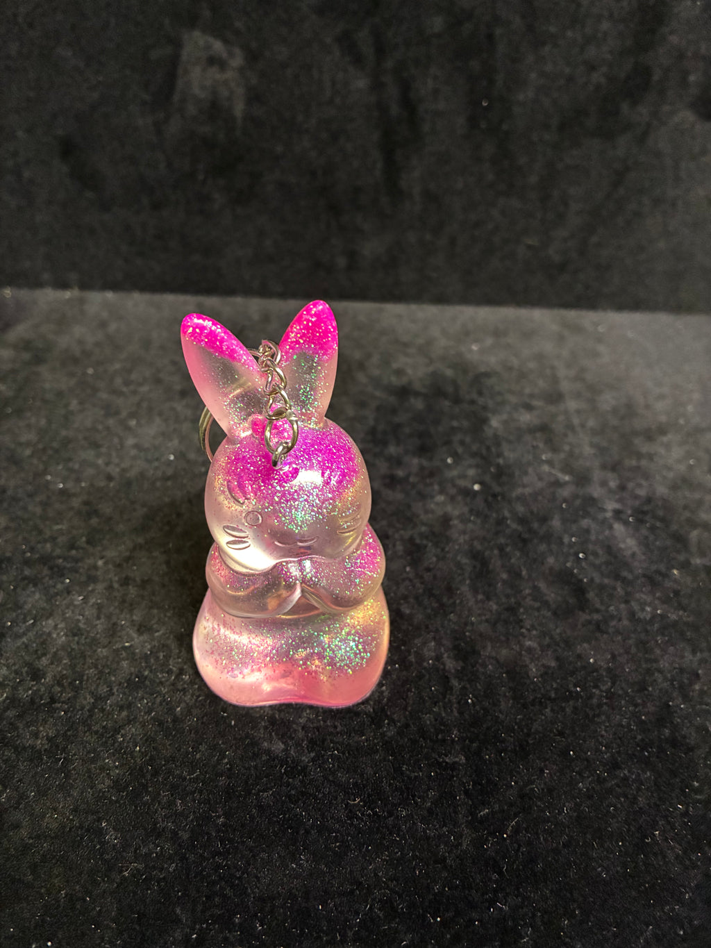 Porte clé lapin 3D LES MERVEILLES DE SONIA