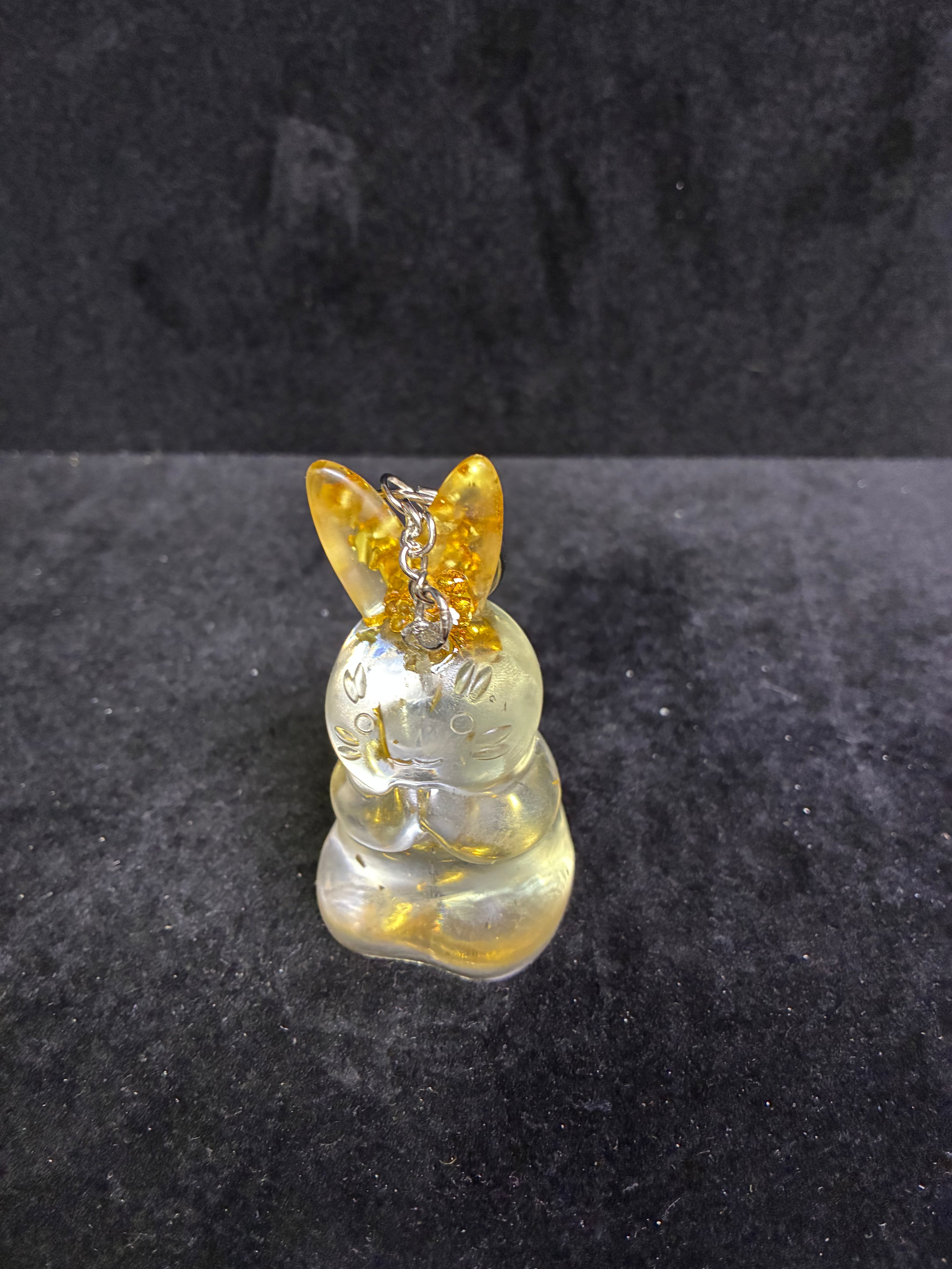 Porte clé lapin 3D LES MERVEILLES DE SONIA