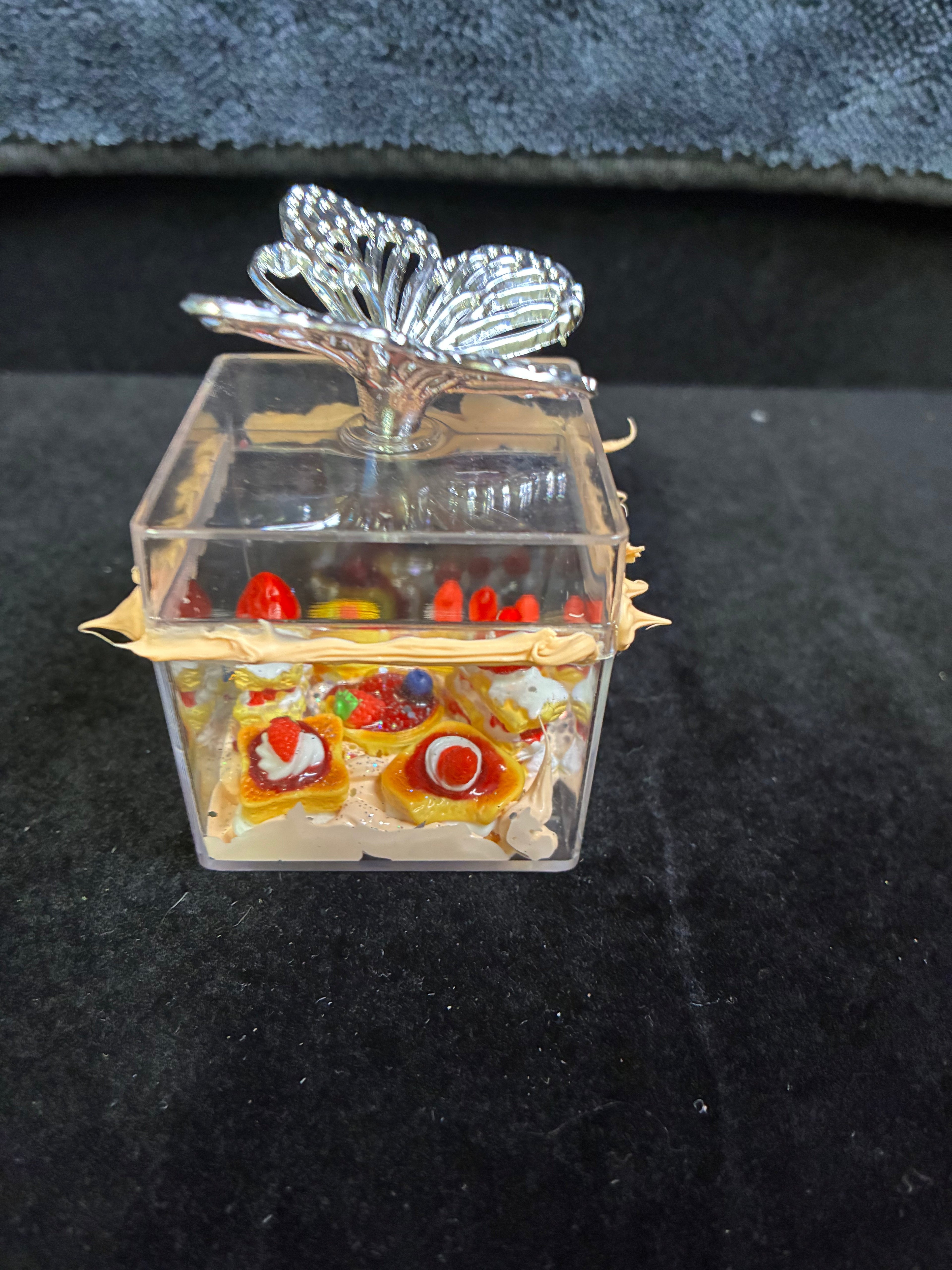 Boîte gâteau framboise LES MERVEILLES DE SONIA
