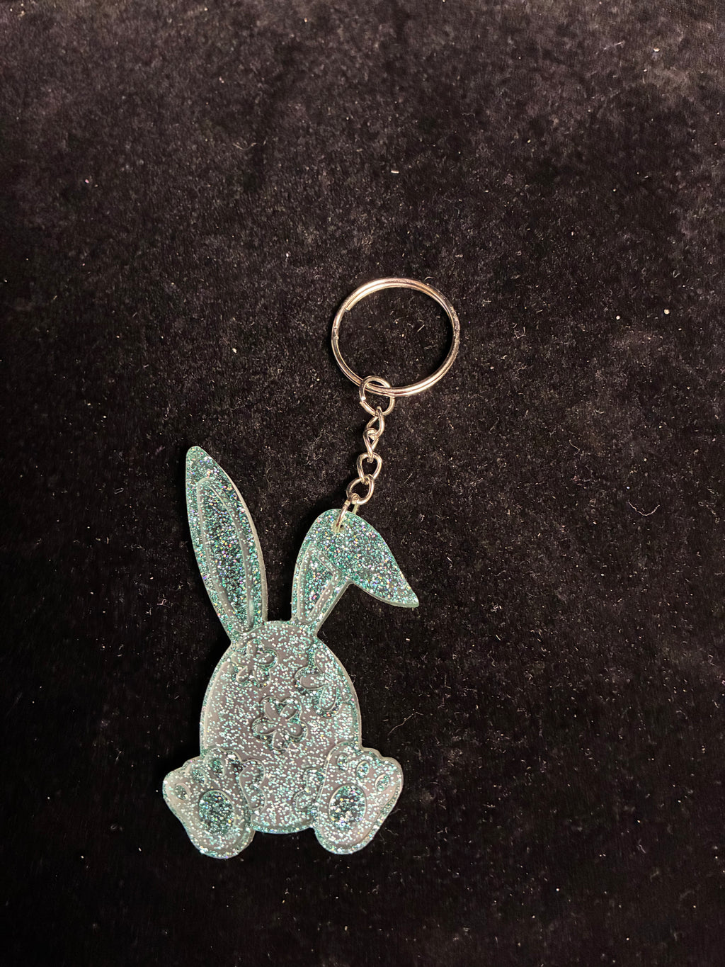 Porte clé lapin LES MERVEILLES DE SONIA