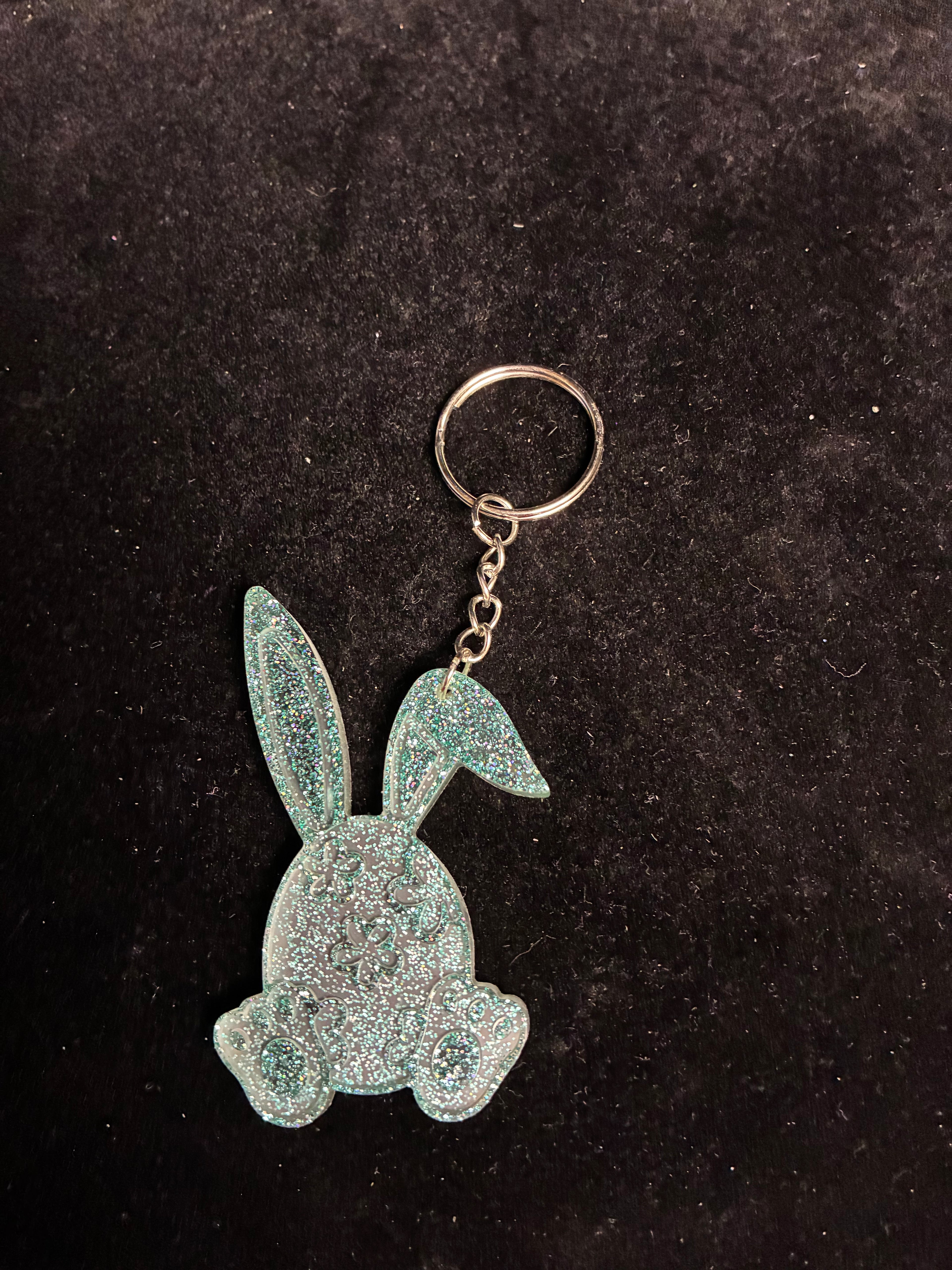Porte clé lapin LES MERVEILLES DE SONIA