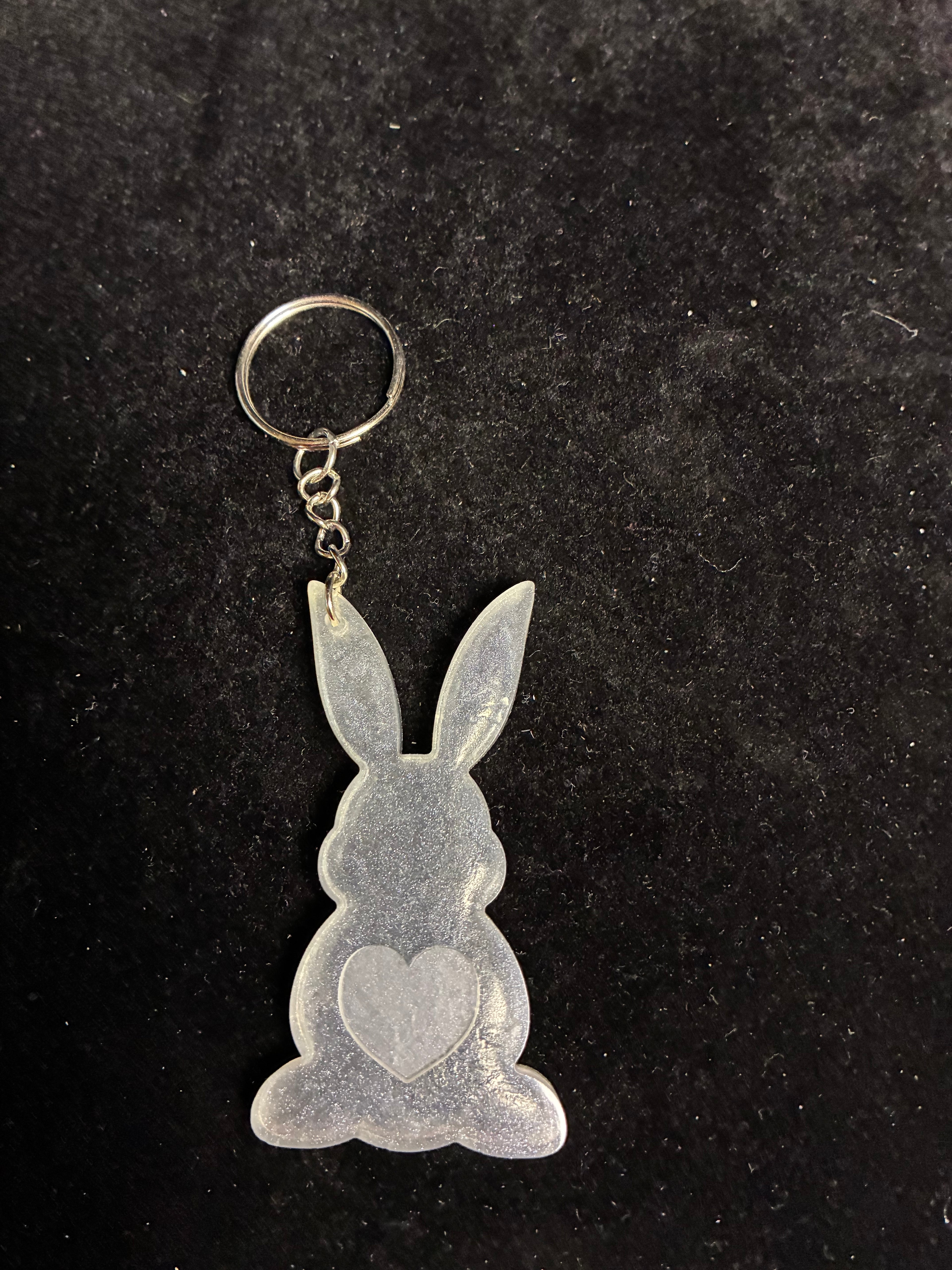 Porte clé lapin LES MERVEILLES DE SONIA