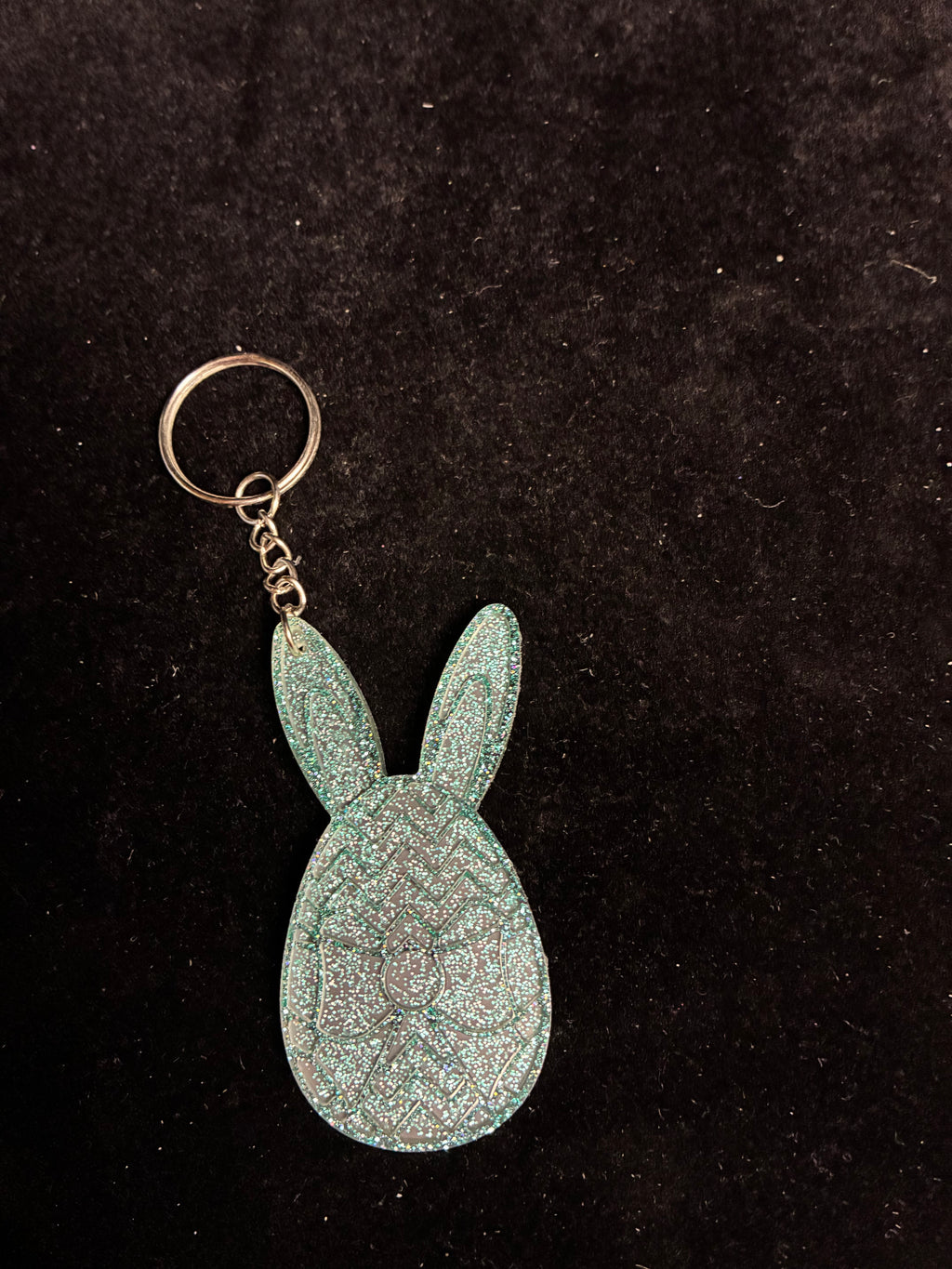 Porte clé lapin LES MERVEILLES DE SONIA