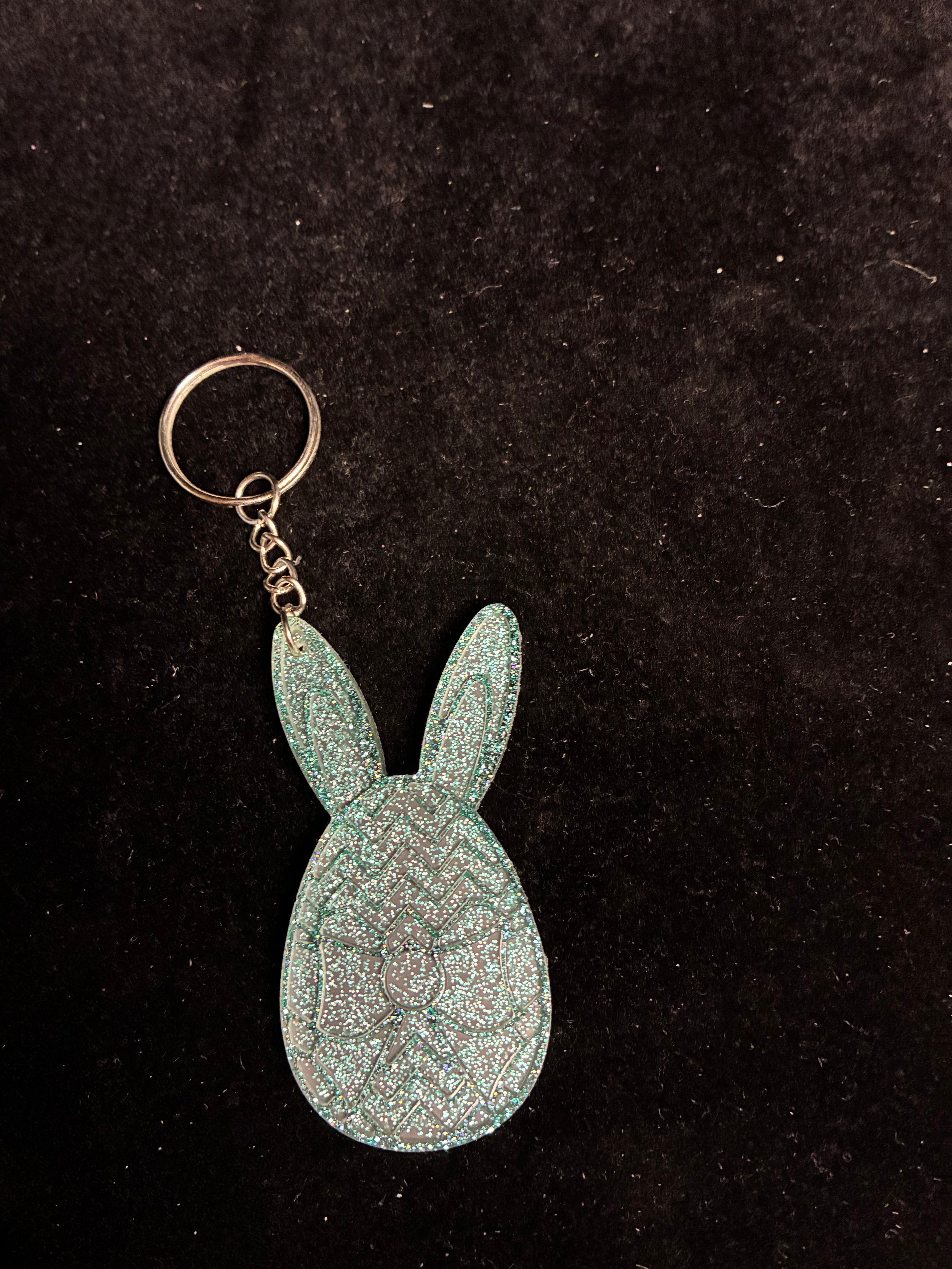 Porte clé lapin LES MERVEILLES DE SONIA