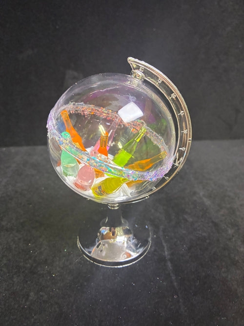 Boule bouteilles multicolores LES MERVEILLES DE SONIA