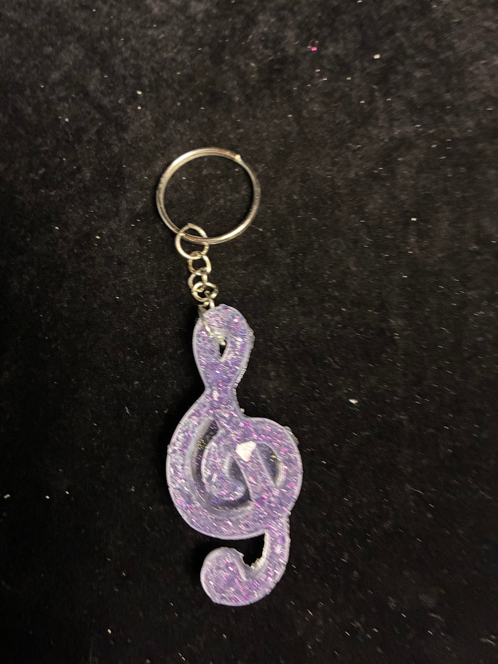 Porte clé clef de sol LES MERVEILLES DE SONIA