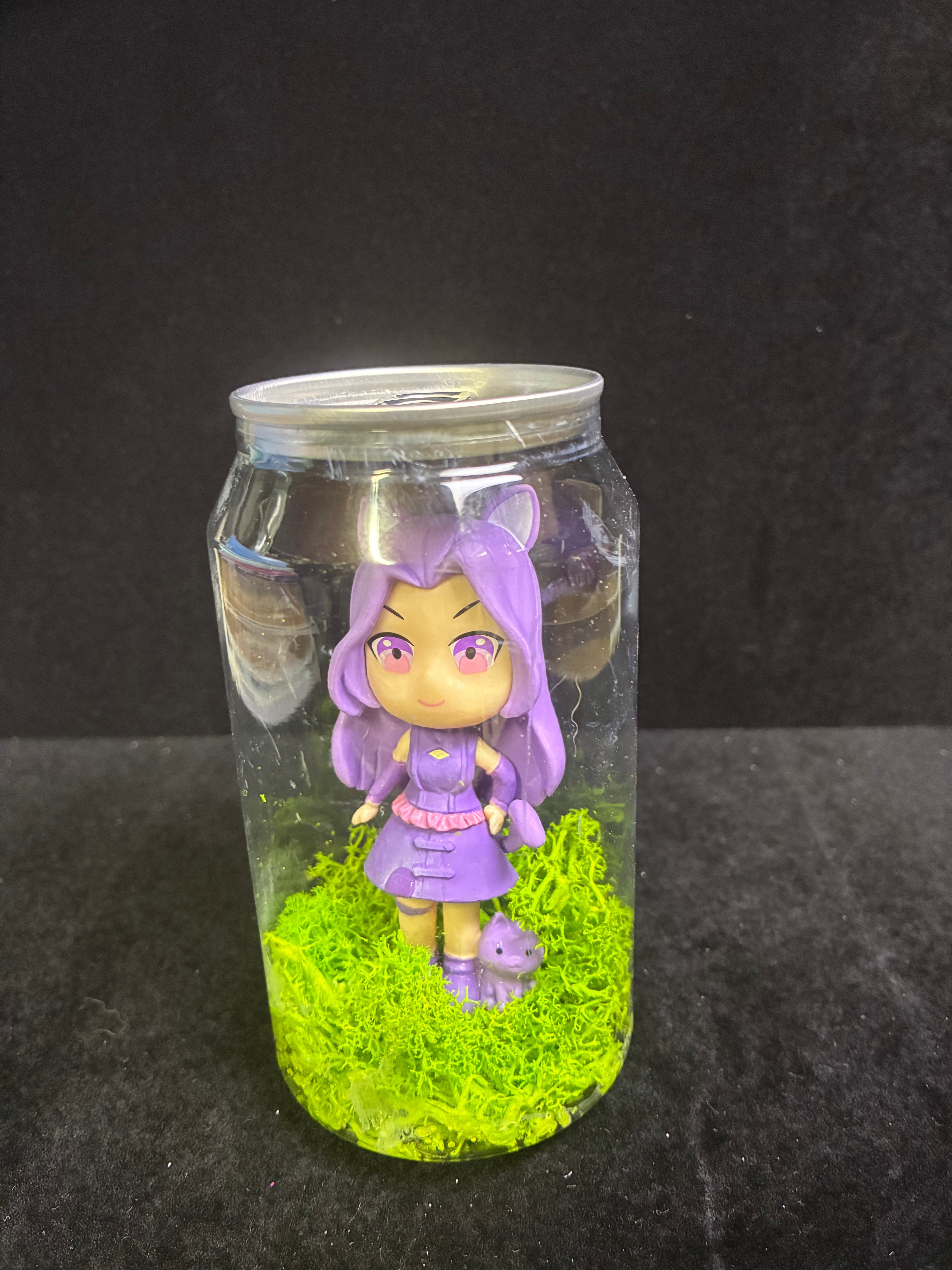 Canette manga violette LES MERVEILLES DE SONIA