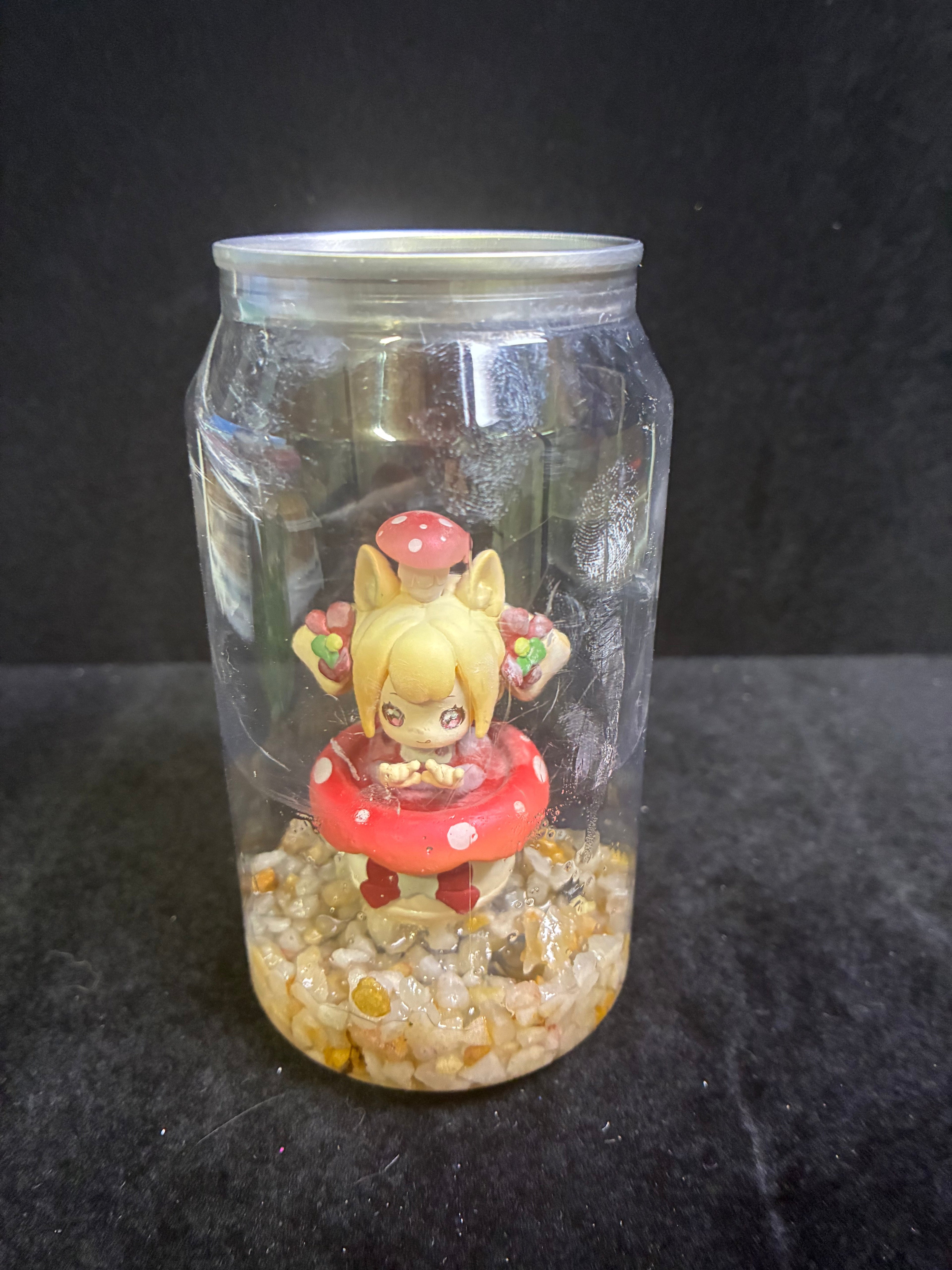 Canette fille champignon LES MERVEILLES DE SONIA