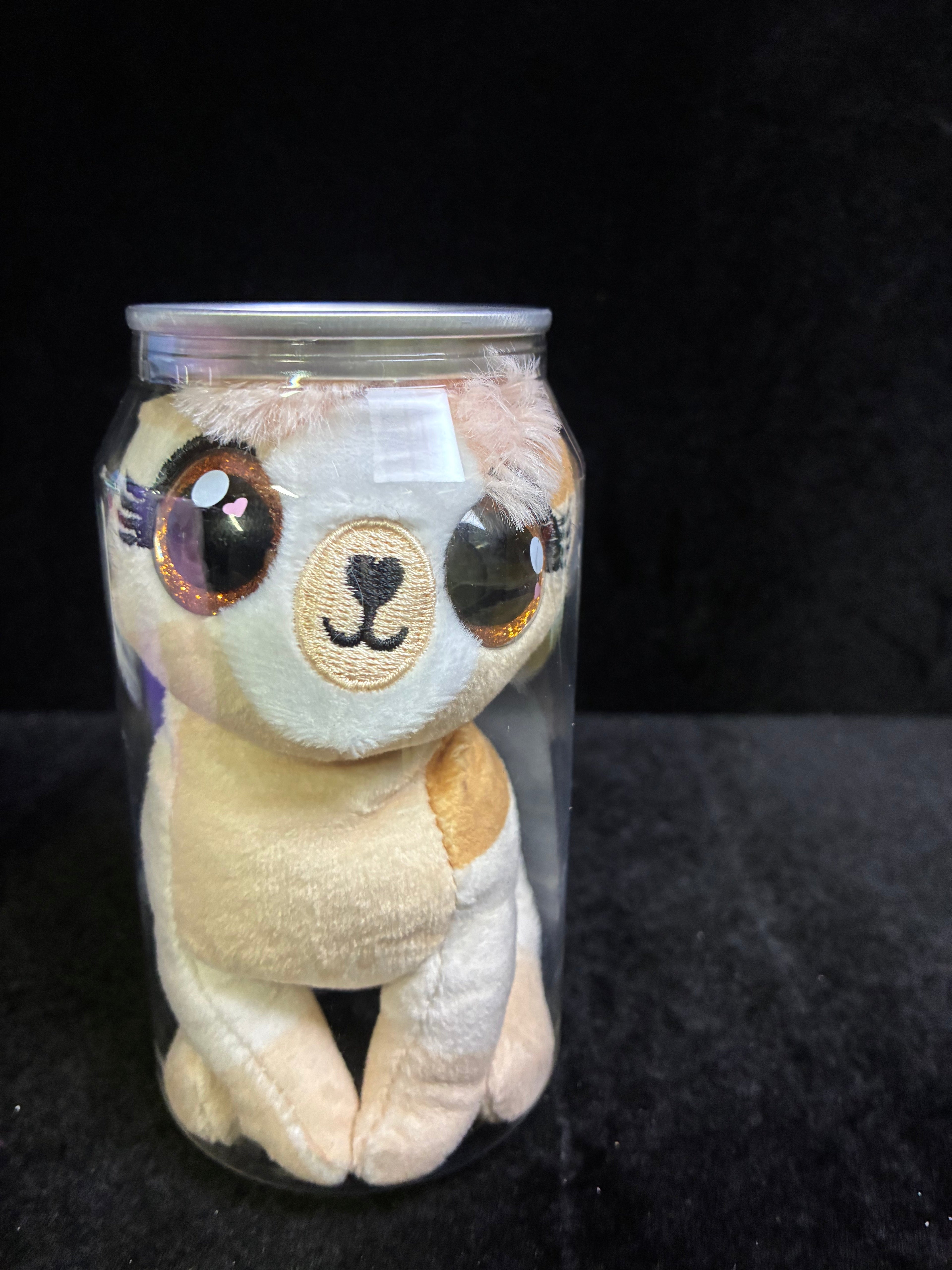 Canette  peluche lara LES MERVEILLES DE SONIA