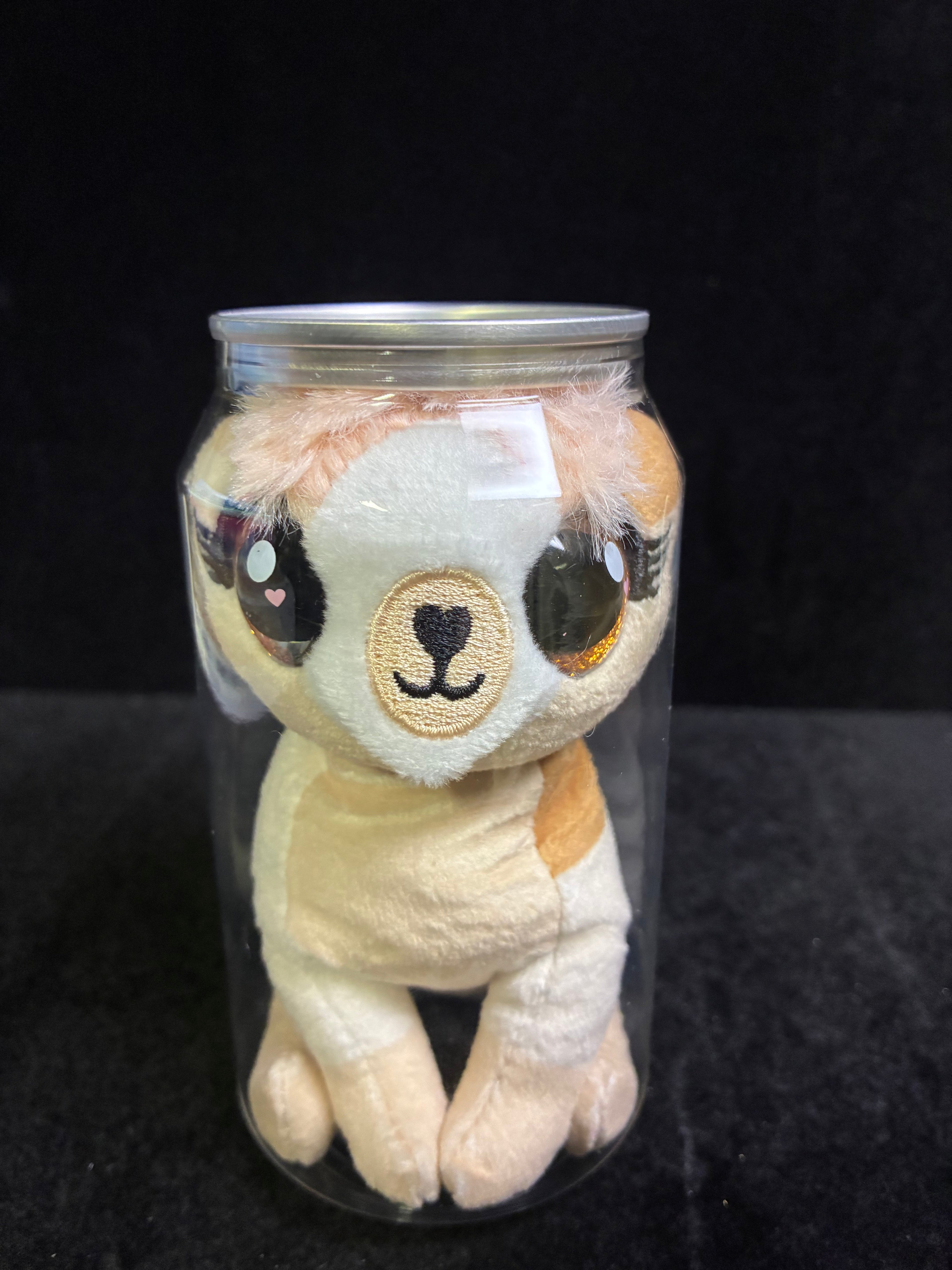 Canette  peluche lara LES MERVEILLES DE SONIA