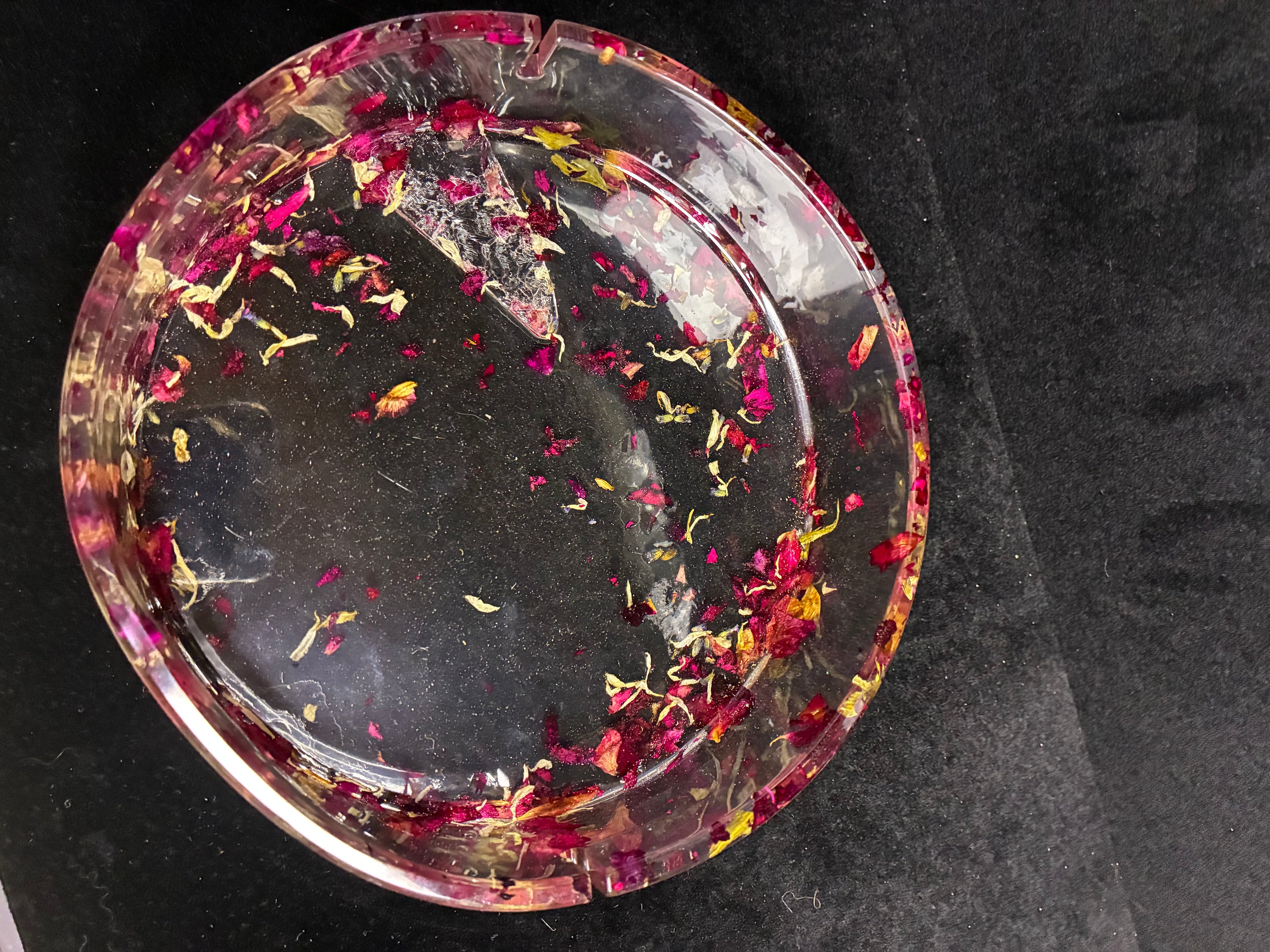 Rond pétale de rose imparfait LES MERVEILLES DE SONIA