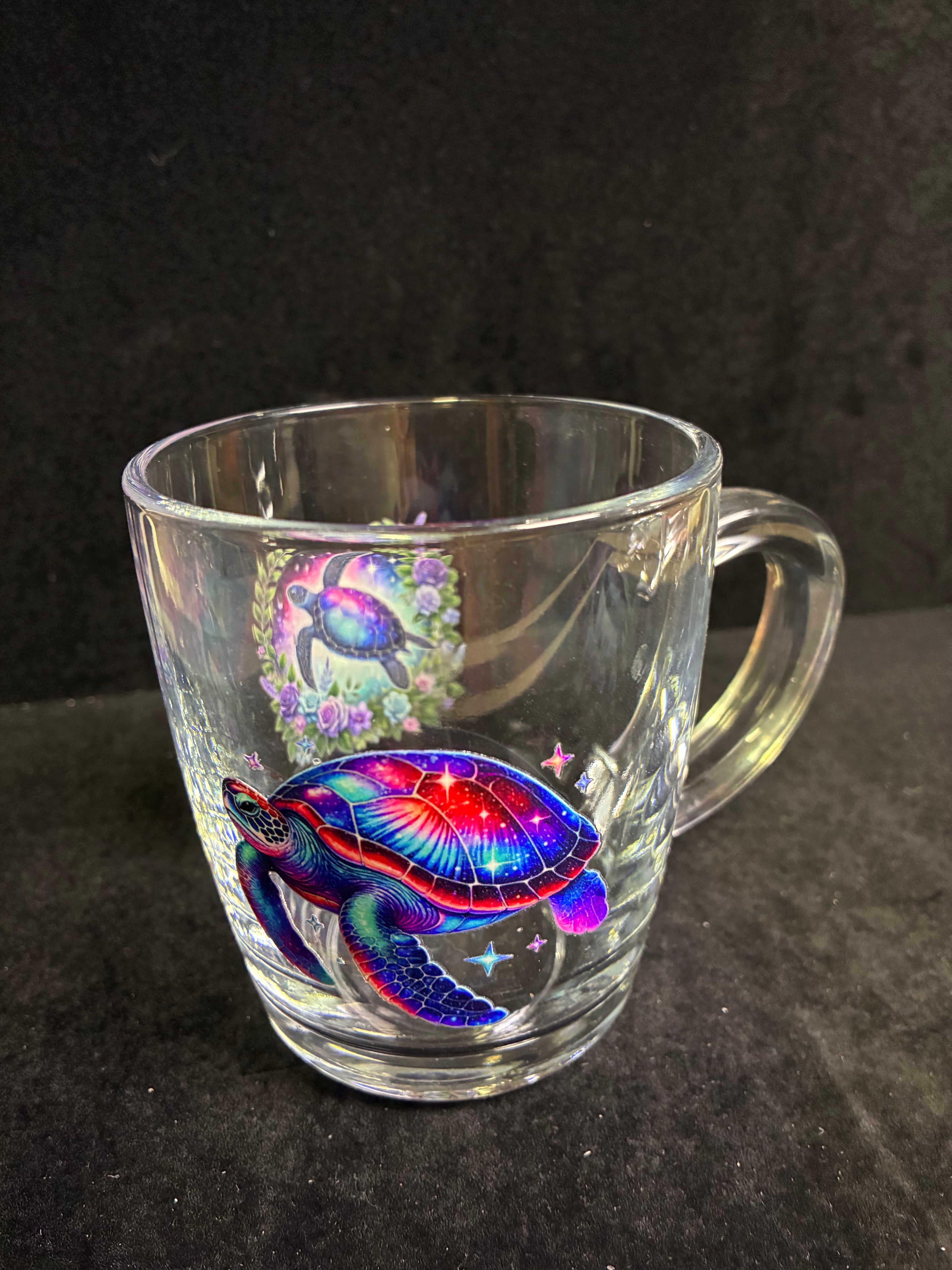 Tasse à café lune tortue LES MERVEILLES DE SONIA