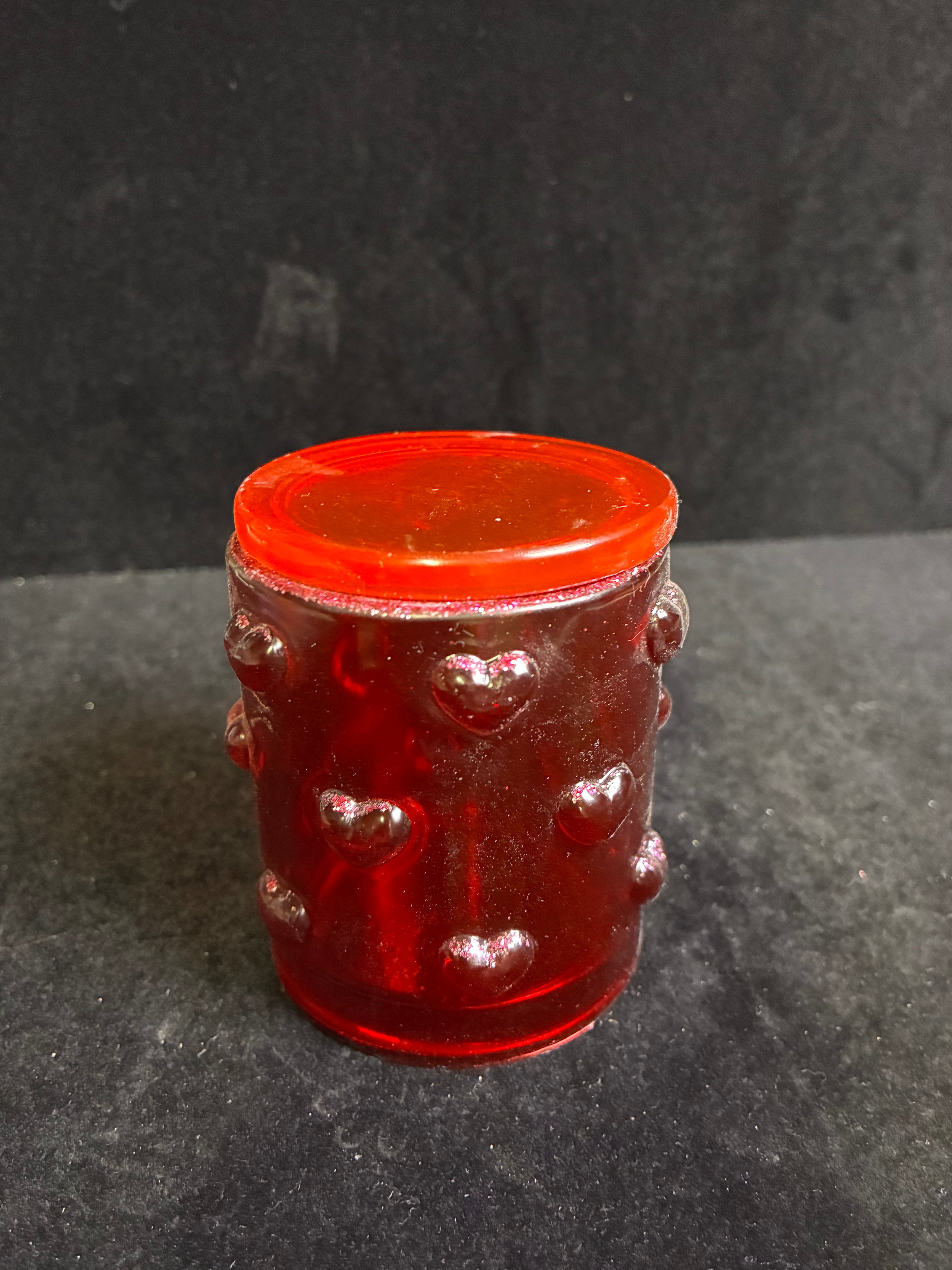 Boîte cœurs rouge LES MERVEILLES DE SONIA