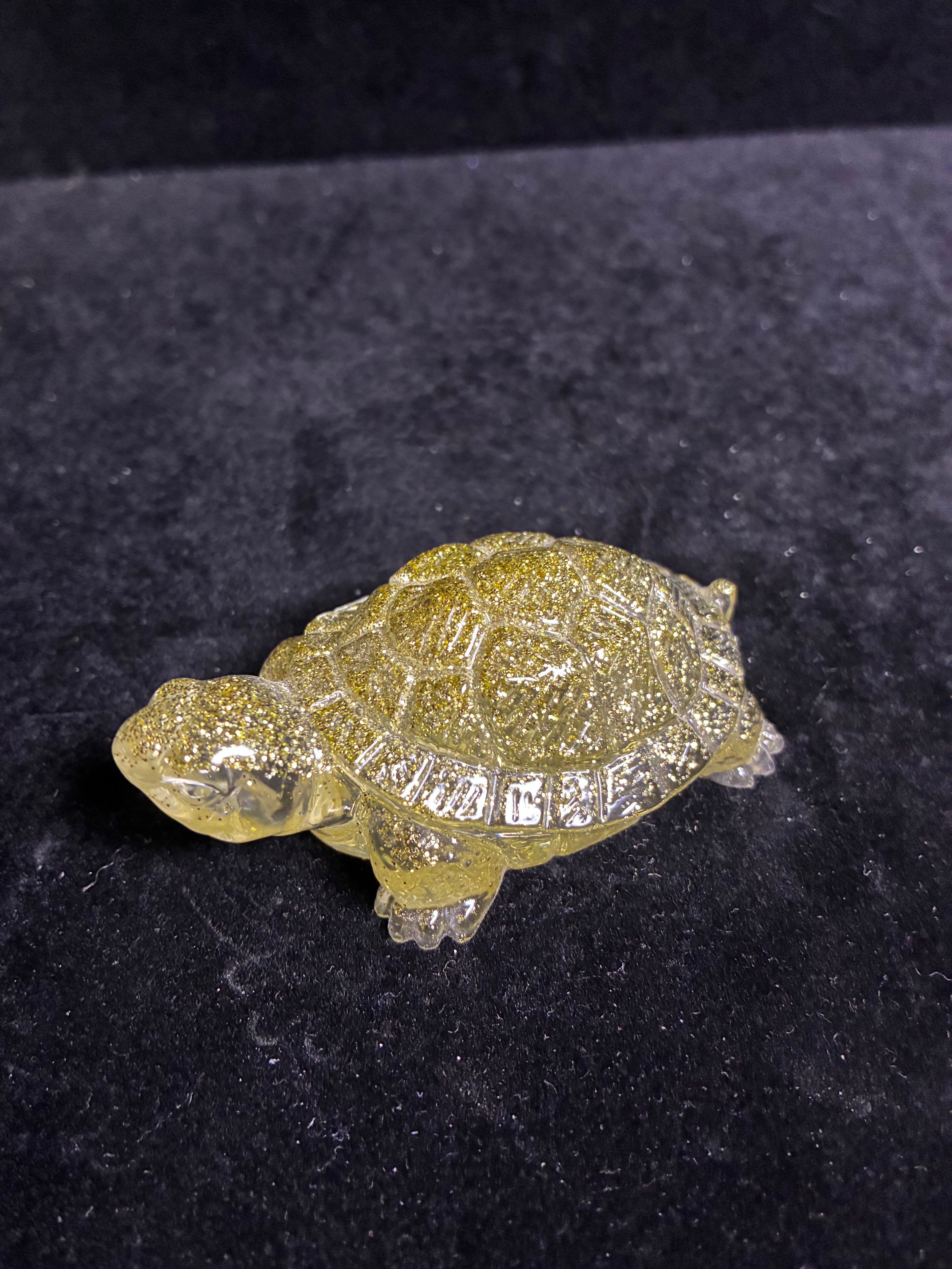 Mini tortue dore LES MERVEILLES DE SONIA